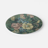  Floral Papieren Bordje (Gekanteld)