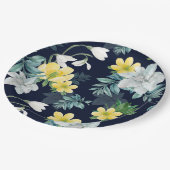 Floral Papieren Bordje (Gekanteld)