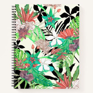 Floral Paradis II Notitieboek