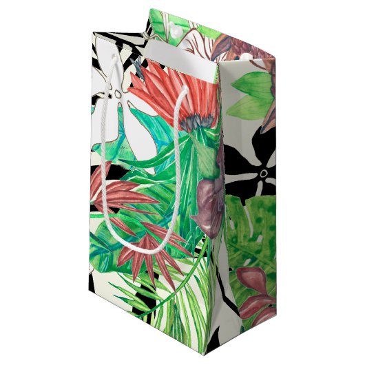 Floral Paradise II Klein Cadeauzakje (Voorkant Gekanteld)