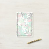 Floral Paradise II Post-it® Notes (Op bureau)