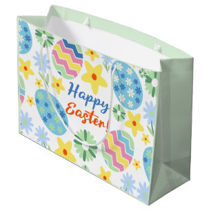 Floral Pasen Groot Cadeauzakje
