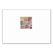 Floral patchwork kaart (Achterkant)