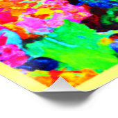 Floral Patronen Perfect Poster (Hoek)