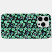 Floral patroon 17.b Black BG Case-Mate iPhone Case (Achterkant (horizontaal))