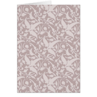 Floral Patroon 1 - Faded Red