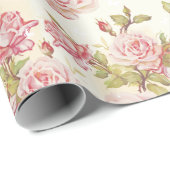 Floral patroon cadeaupapier (Rol Hoek)