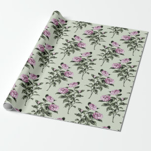 Floral patroon cadeaupapier
