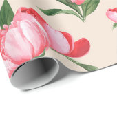 Floral patroon cadeaupapier (Rol Hoek)
