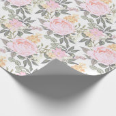 Floral patroon Cadeaupapier (Hoek)