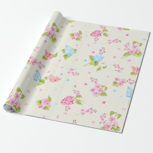 Floral patroon Cadeaupapier