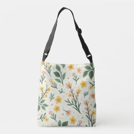 Floral patroon crossbody tas