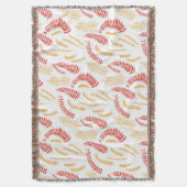 Floral patroon deken (Voorkant Verticaal)