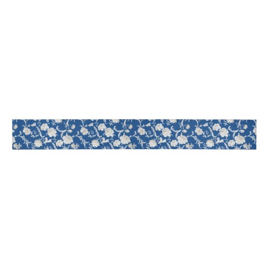 Floral patroon grosgrain lint (Voorkant)