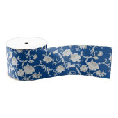 Floral patroon grosgrain lint (Spoel)