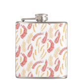 Floral patroon heupfles (Voorkant)