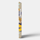 Floral patroon in retro-stijl 3 Case-Mate iPhone case (Achterkant / Links)