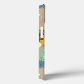 Floral patroon in retro-stijl 3 Case-Mate iPhone case (Achterkant / Rechts)