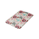 Floral patroon in retro-stijl 5 badmat (Gekanteld)