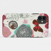 Floral patroon in retro-stijl 5 Case-Mate iPhone case (Achterkant (horizontaal))