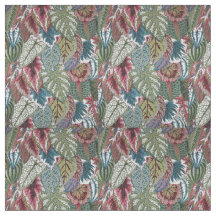 Floral patroon katoen stof