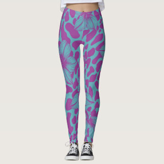 Floral patroon leggings