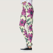 Floral patroon leggings (Links)