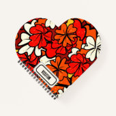 Floral patroon notitieboek (Voorkant)