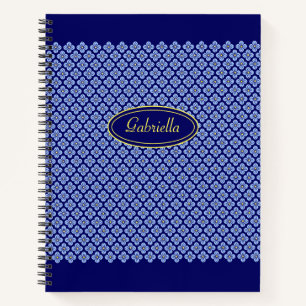 Floral patroon notitieboek