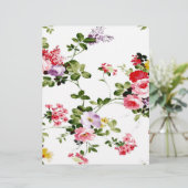 Floral Patroon origami paper (Staand voorkant)