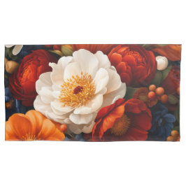 Floral Patroon Pair King Kussensloop