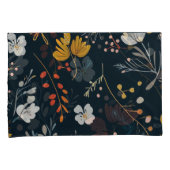 Floral Patroon Pair Standaard Kussensloop (Voorkant-Rechts)