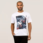 Floral patroon t-shirt (Voorkant volledig)