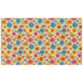 Floral patroon tafelkleed (Voorkant (Horizontaal))