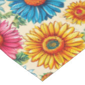 Floral patroon tafelkleed (Gekanteld)