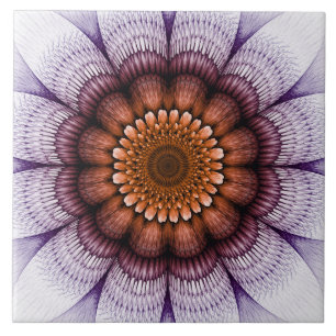 Floral patroon tegeltje