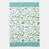 Floral patroon theedoek (Verticaal)