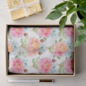 Floral patroon tissuepapier (Geschenk)