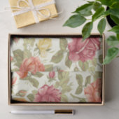 Floral patroon tissuepapier (Geschenk)