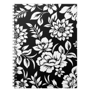 Floral patroonontwerp notitieboek