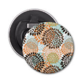 Floral Pattern 10 Button Flesopener (Voorkant)