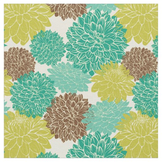 Floral Pattern 10 Stof (Close Up)