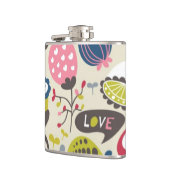 Floral Pattern 11 Heupfles (Links)