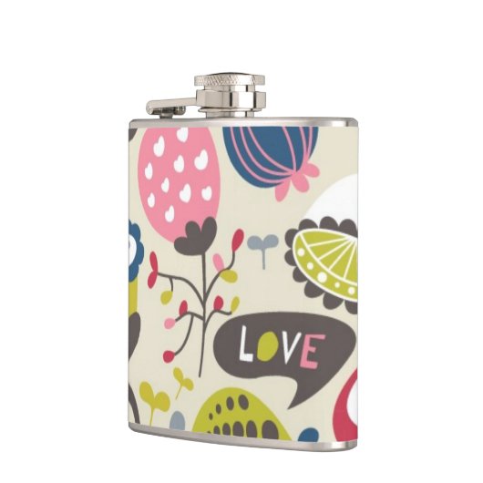 Floral Pattern 11 Heupfles (Links)