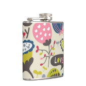 Floral Pattern 11 Heupfles (Rechts)