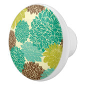 Floral Pattern 11 Keramische Knop (Rechts)