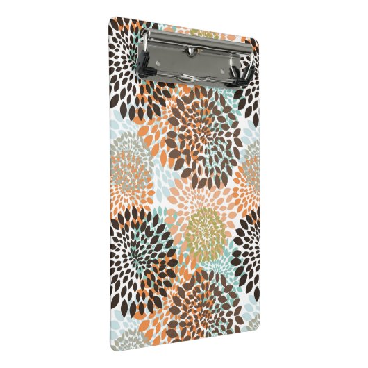 Floral Pattern 11 Mini Klembord (Schuin)