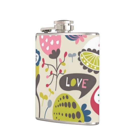 Floral Pattern 12 Heupfles (Links)