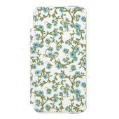 Floral Pattern 12 Incipio iPhone Portemonnee Hoesje (Voorkant Agenda)