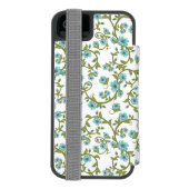 Floral Pattern 12 Incipio iPhone Portemonnee Hoesje (Agenda Achterkant)